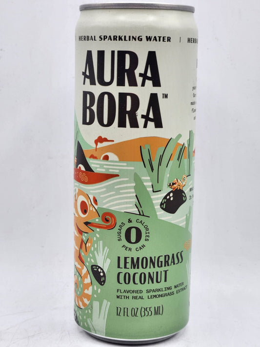 Aura Bora Lemongrass Coconut Sparkling Water